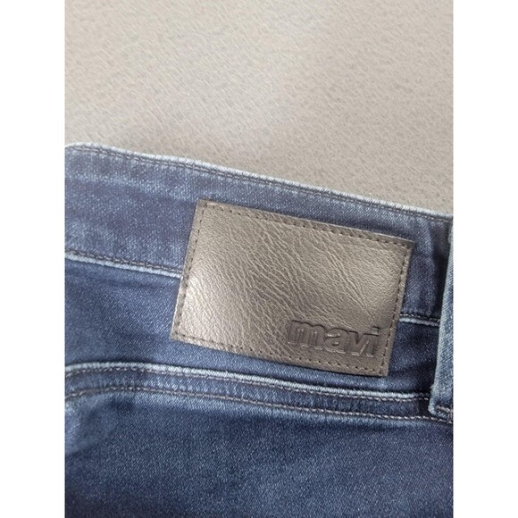 Mavi Jeans Mens 34x30 Blue Zach Straight Leg Athletic Denim Stretch Medium Wash - Picture 12 of 14